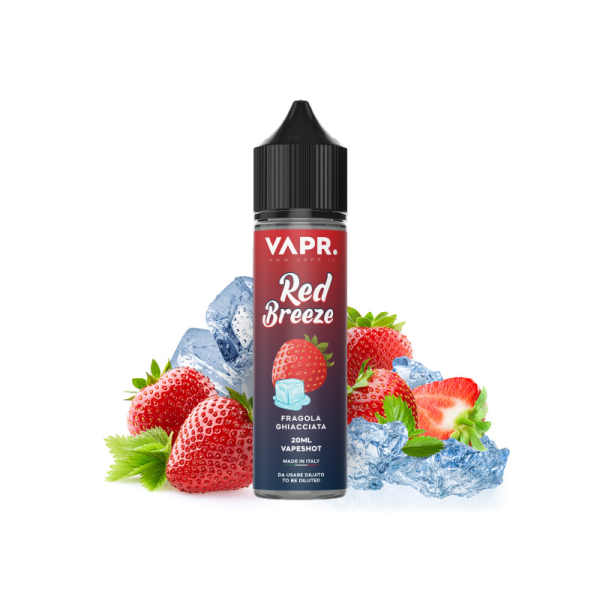 RED BREEZE VAPR. Aroma Concentrato Sigaretta Elettronica EcoLogicaMente Aroma per liquidi Sigarette Elettroniche SVAPO SHOP no IQOS